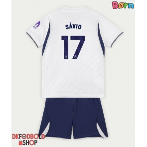 Tottenham Hotspur Savio #17 Hjemmebanesæt Børn 2026-27 Kort ærmer (+ korte bukser)